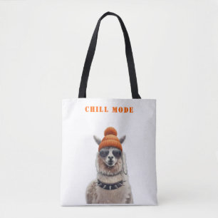 AL-PACO Urban Alpaca Streetwear Gepersonaliseerd Tote Bag