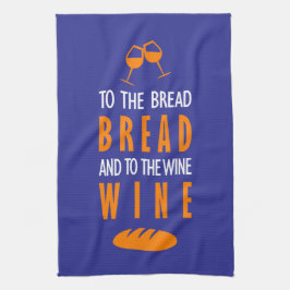 Al pan, pan, y al vino, vino theedoek