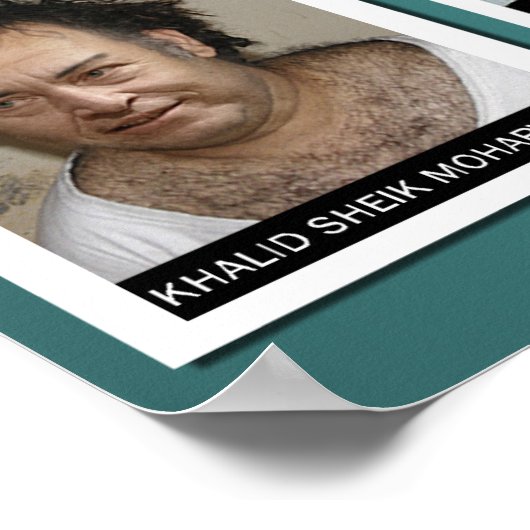 AL-PONZI MEEST GEWENSTE LIJST POSTER (Hoek)