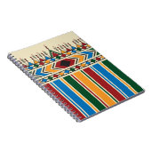 Al-Qatt Al-Asiri geïnspireerd geometrisch patroon. Notitieboek (Rechterzijde)