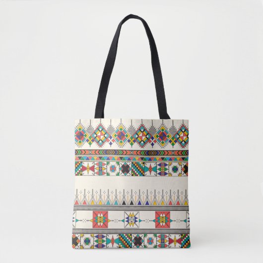 Al-Qatt Al-Asiri-patroon Tote Bag (Voorkant)