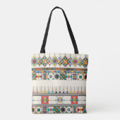 Al-Qatt Al-Asiri-patroon Tote Bag (Achterkant)
