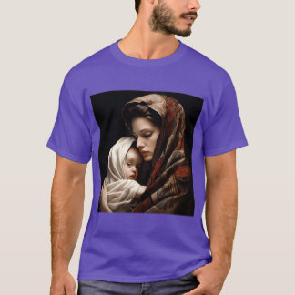 al Realisme Moederschap Kunstwerk met Lovingranqui T-shirt