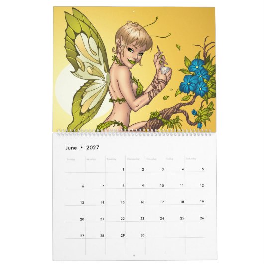 Al Rio Pin-up Calendar Kalender (Jun 2027)