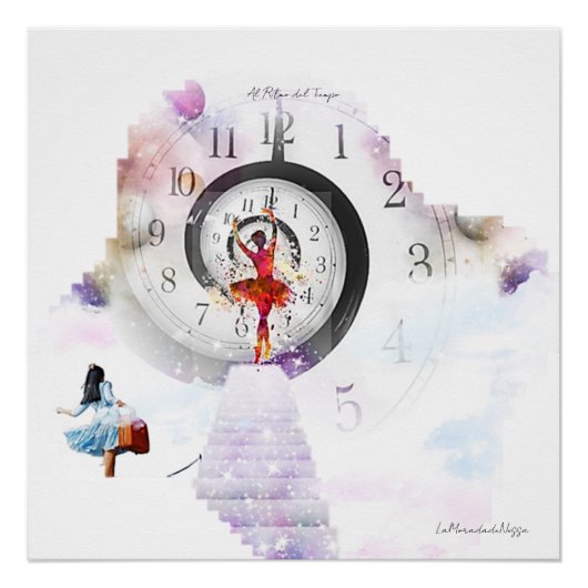 Al Ritmo del Tiempo Perfect Poster (Voorkant)