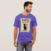 al Schrodingers Cat Wanted Dead And Alive gift T-shirt (Voorkant volledig)