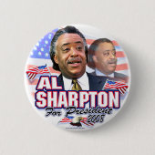 Al Sharpton 08 Button (Voorkant)