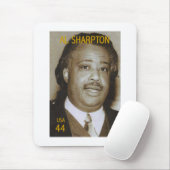 Al Sharpton stempel Muismat (Met muis)