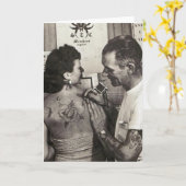 Al Shieferly tattoos namen toe Kaart (Gele Bloem)