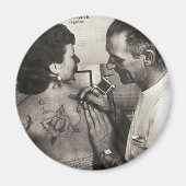 Al Shieferly tattoos Roos Magneet (Voorkant)