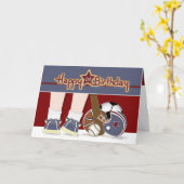 Al Sjabloon van de Leeftijd van de Kaart van de (Gele Bloem)