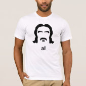 Al Swearengen Black Hirsute T-Shirt (Voorkant)