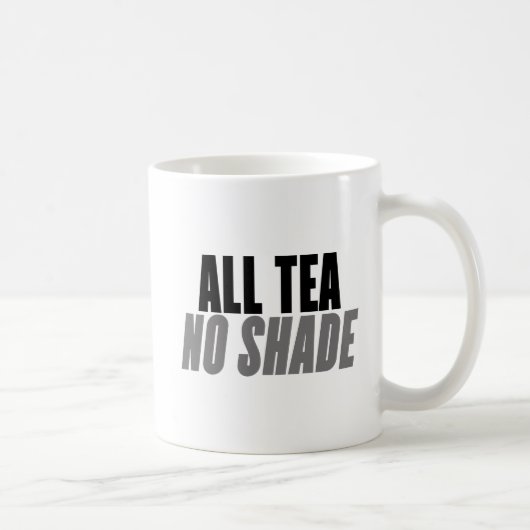 Al Tea, geen Shade. Koffiemok (Rechts)