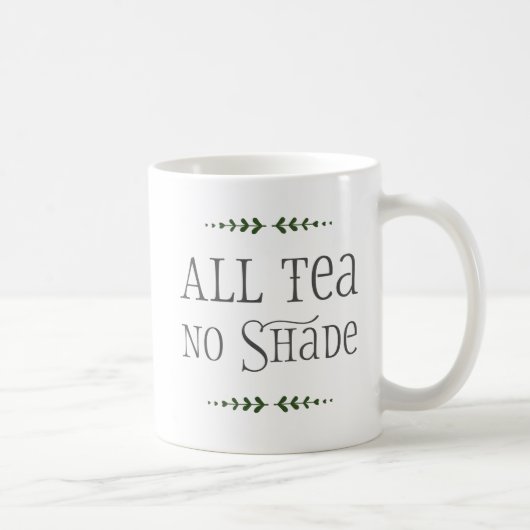 Al Tea, geen Shade. Koffiemok (Rechts)