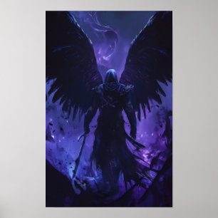 Al Umbra - Epic Villain Character Poster met een M