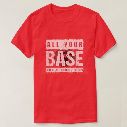 Al uw basis is van ons videogame t-shirt (Design voorkant)