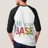 Al uw basis t-shirt (Achterkant)