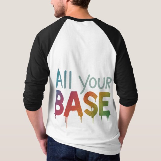 Al uw basis t-shirt (Achterkant)