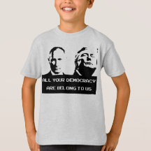 Al uw democratie is van ons shirt
