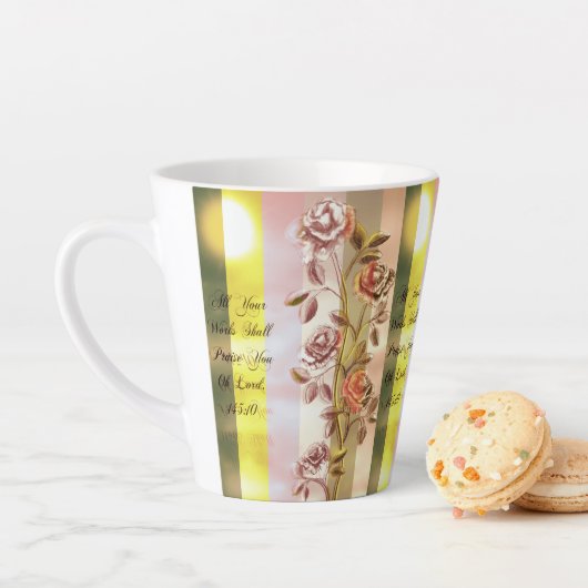 Al uw werken zullen u prijzen, o Heer Latte Mok (In situ)