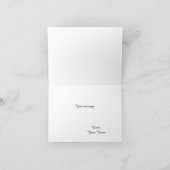 Al Wenskaart van de Nota van Chysanthemum van de Kaart (Binnen)