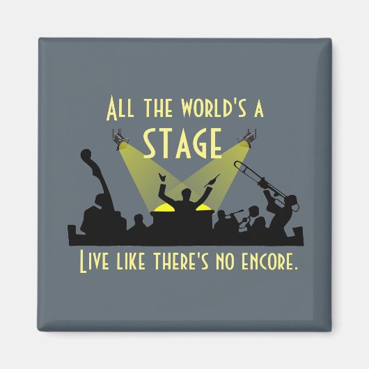 Al wereld is een Niveau Inspirerende Groep van het Magneet (Voorkant)