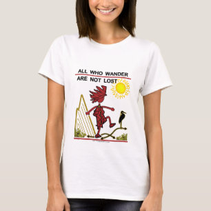 Al wie wander en dromen t-shirt