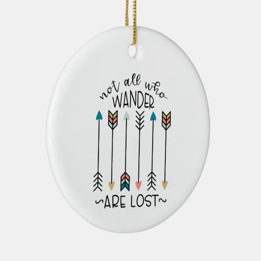 Al wie wander keramisch ornament (Rechts)