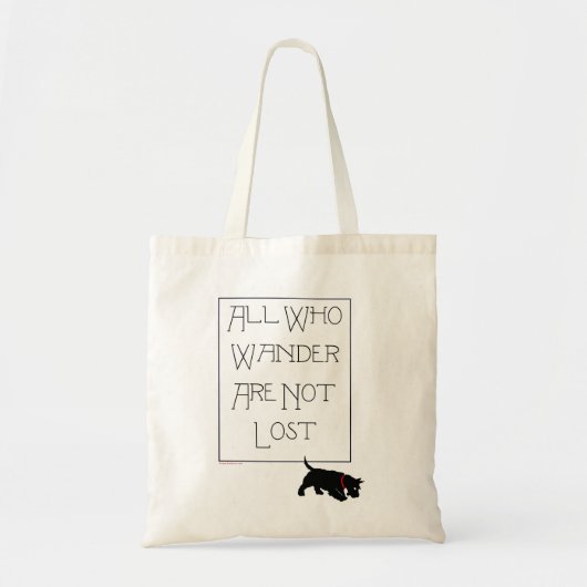 Al wie wast. . . Scotties ook. Tote Bag (Voorkant)
