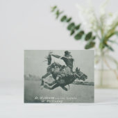 Al Wilkenson rijdt Torpedo. Briefkaart (Staand voorkant)