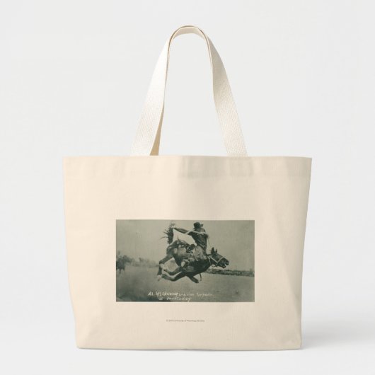 Al Wilkenson rijdt Torpedo. Grote Tote Bag (Voorkant)