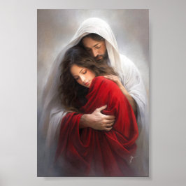 Al zijn je zonden als scharlaken poster