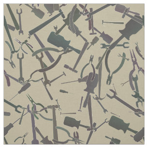 Al zijn tools Tan Green en Brown Manly Mock Camo Stof