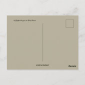 Al Zulfa Moskee in Seeb Oman Briefkaart (Achterkant)