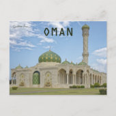 Al Zulfa Moskee in Seeb Oman Briefkaart (Voorkant)