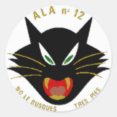 ALA 12 RONDE STICKER (Voorkant)