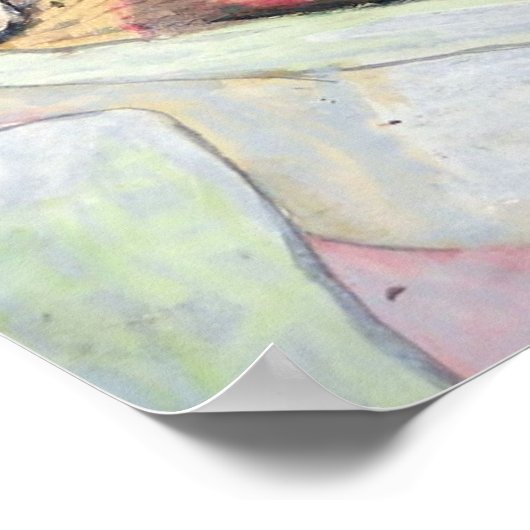 ala Egon Schiele Poster (Hoek)