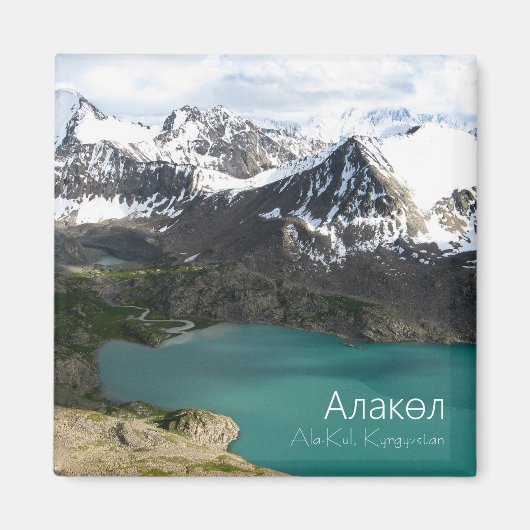 Ala-Kul - Kirgisistan Magneet (Voorkant)