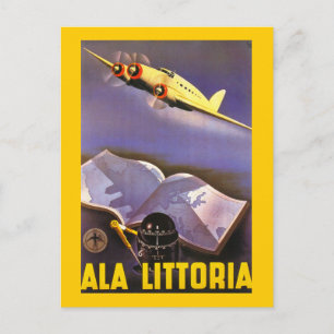 Ala Littoria Briefkaart