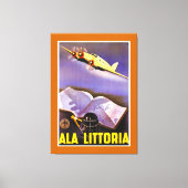 Ala Littoria Canvas Afdruk (Voorkant)