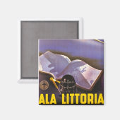 Ala Littoria Magneet (Voorkant / Achterkant)