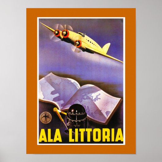 Ala Littoria Poster (Voorkant)