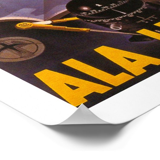 Ala Littoria Poster (Hoek)