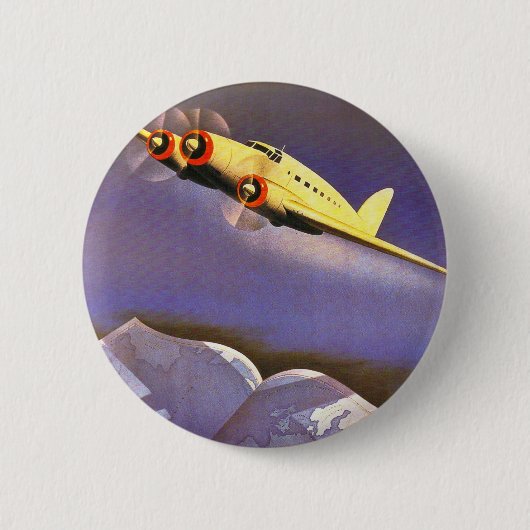 Ala Littoria Ronde Button 5,7 Cm (Voorkant)