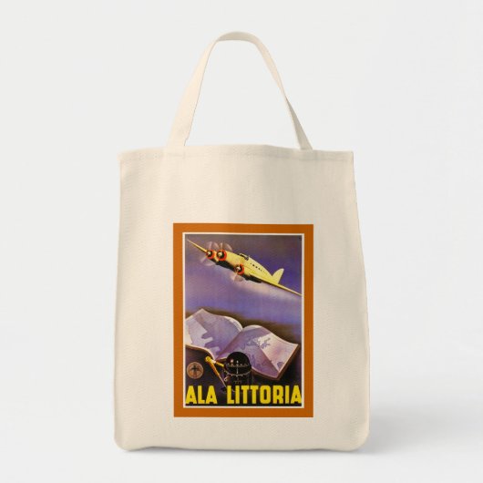 Ala Littoria Tote Bag (Voorkant)