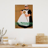 Ala Menagere  Food and Art Poster (Keuken)