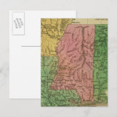 Ala, Miss, La, Ark Briefkaart (Voorkant / Achterkant)