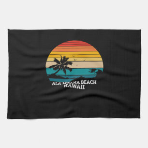 Ala Moana Beach Hawaii gift Theedoek