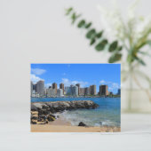 Ala Moana Beach Park Briefkaart (Staand voorkant)