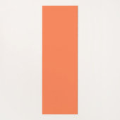 Ala Moana Diamond Head Hawaiian Sunset - Tangerine Yogamat (Achterkant)